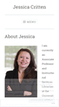 Mobile Screenshot of jessicacritten.com